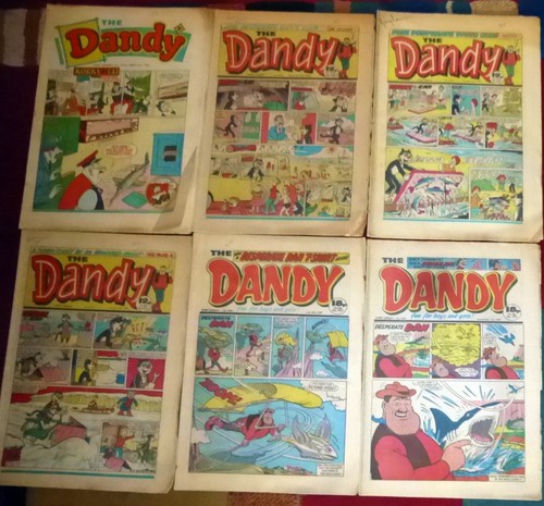 British dandy comics 1 x - x,