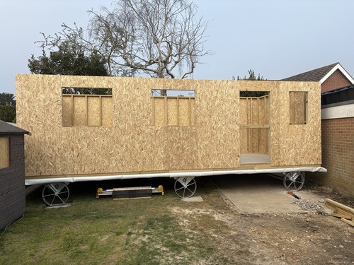 Shepherd hut project - hut,