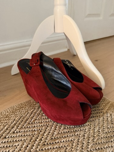 Robert clergerie red suede - clergerie,