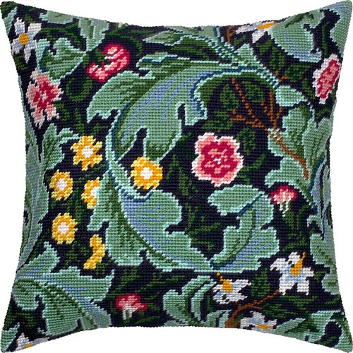 Needlepoint tapestry pillow - needlepoint/tapestry,