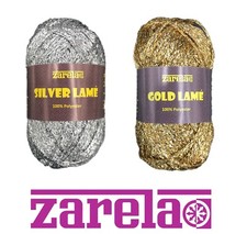 Zarela Lame DK Yarn/Wool 20g 106m ***Various Colours***