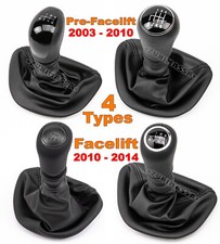 6 SPEED GEAR SHIFT STICK KNOB LEATHER HANDLE SHIFTER for MERCEDES VITO W639 VAN