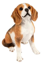 Sitting Beagle Ornament Garden