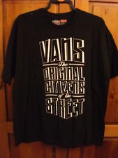 VANS Black T-shirt, XL, The