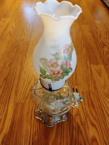 Vintage milk glass - milk, hurricane