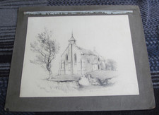 Antique pencil sketch - sketch,