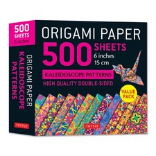 Origami Paper 500 sheets Kaleidoscope Patterns 6 (15 cm): Tuttle Origami Paper: