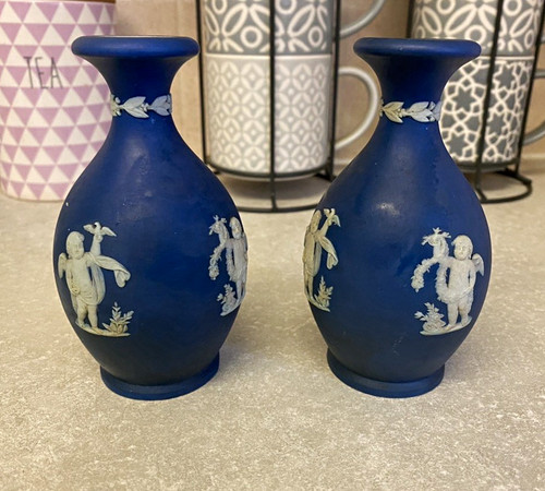 Antique wedgwood cobalt blue - antique,