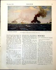 Print Canadas Answer Ships Atlantic N Wilkinson Self Portrait C Nevinson1918