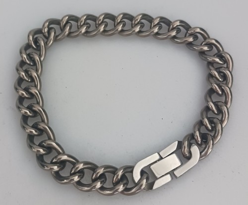 Stainless steel curb link - steel,