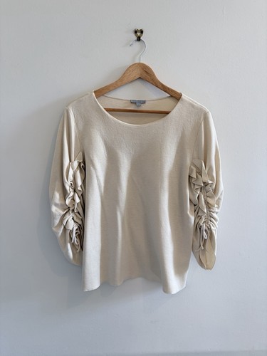 Cos ruffle top - cos, medium