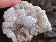 Angel Aura Geode Quartz