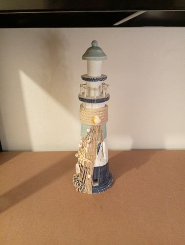 Wooden white blue nautical - wooden,
