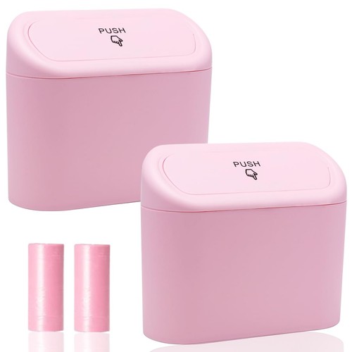Car trash can bin with - trash, lid