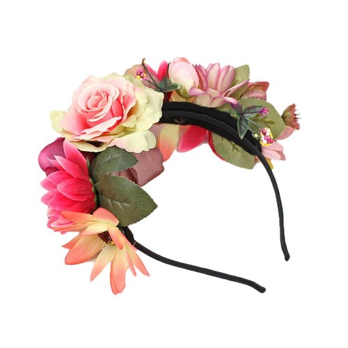 Boho floral crown - boho,