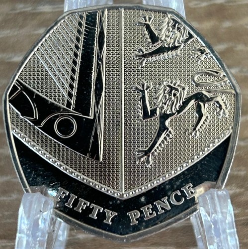 2016 50p royal - 50p, shield