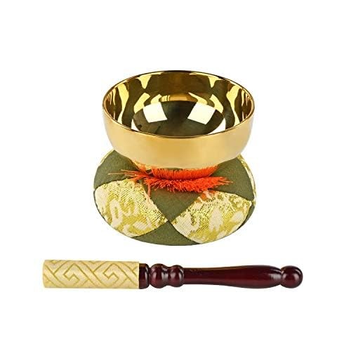 Brass orin buddhist - bell, set