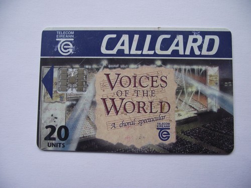 Irish callcard phonecard - irish, callcard/phonecard