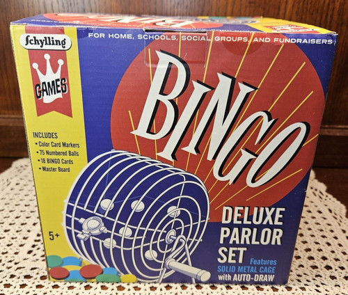 New sealed bingo game with - new,