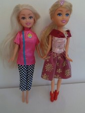 zuru sparkle girl dolls x 2