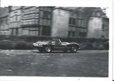 JAGUAR XKSS B/W PHOTOGRAPH