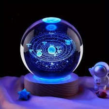 Crystal ball solar system - ball,