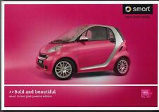Smart ForTwo Pink Passion Limited Edition 2010 UK Market Sales Brochure
