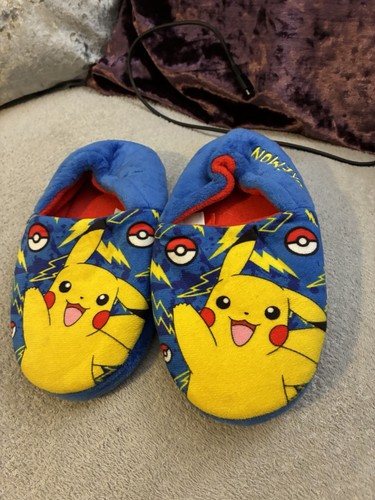 Boys blue pokemon - boys, slippers