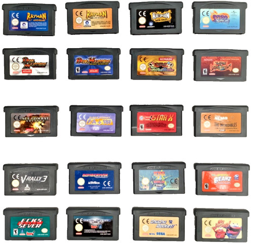 Gba games cartridges x20 - cartridges,