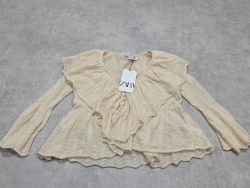 Zara jumper womens cream - jumper,