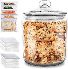 Glass storage jars 9l - glass, 3.9l
