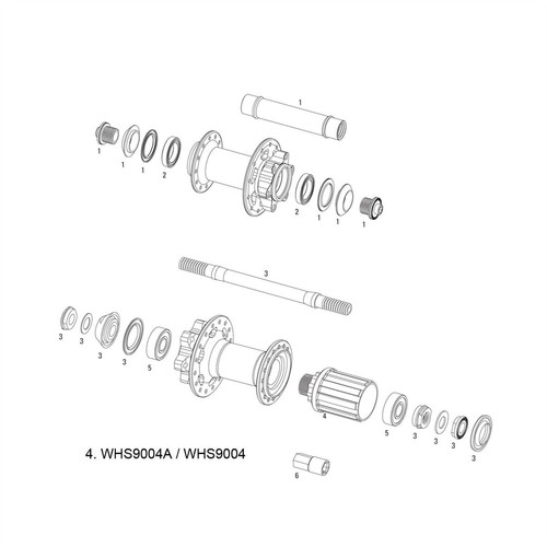 Sram spare wheel parts - spare,