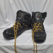 Karrimor Boots Mens Size 8 Black Suede Lace Up Hot Rock Mid 4 Walking Hiking