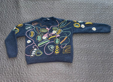 IL GUFO 100% Soft Wool Blue W/