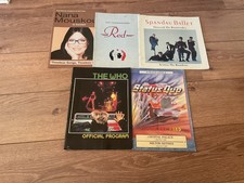 5 x mixed lot of concert