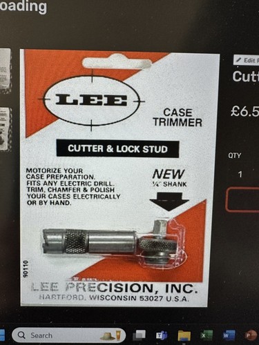 Lee cutter lock stud - lock,