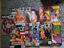 11x Wcw Wrestling Magazines