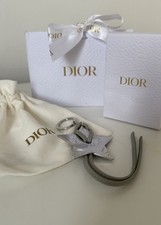 Dior Star Keychain VIP GWP Metal Map Engraved Charm + Gift Bag Authentic