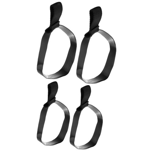 4pcs black rubber tech - ,