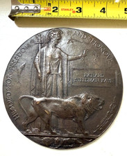 Original WWI British KIA Death