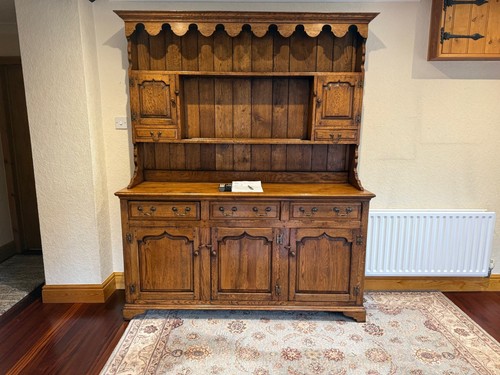 Oak welsh dresser - welsh,