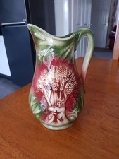 Vintage Staffordshire Ironstone Jug. Wheatsheaf