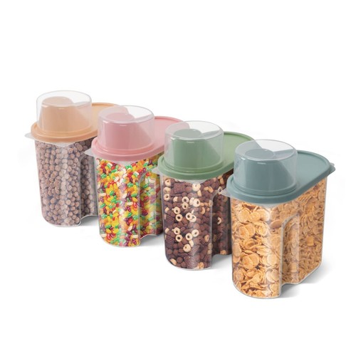 4pcs food storage box cereal - storage,