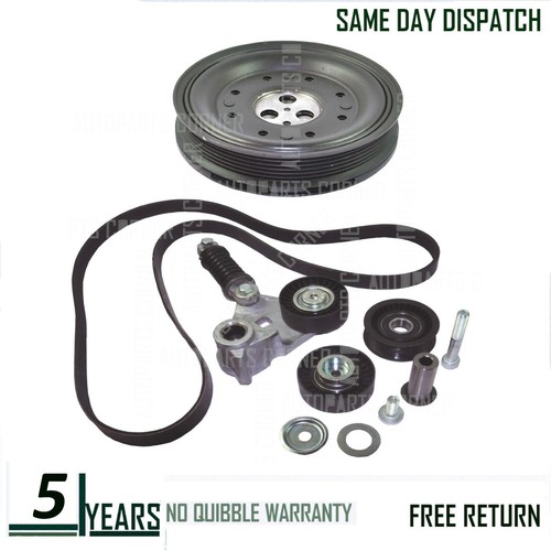 Front crankshaft pulley belt - front,