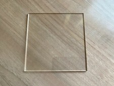 Square Clear Perspex Acrylic Sheet Custom Cuts [3mm Cut To Size]