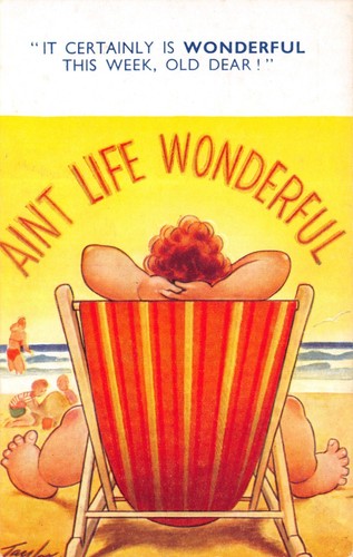 Bamforth seaside comic - bamforth,