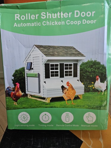 Automatic chicken coop - coop, door