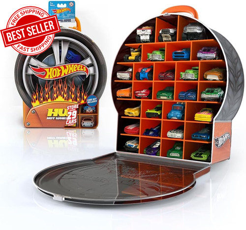 Car storage case hot wheels - car, 29