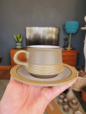 Purbeck pottery 7cm cup & `6cm