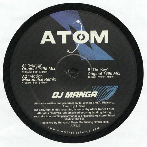 Manga motion vinyl - -,
